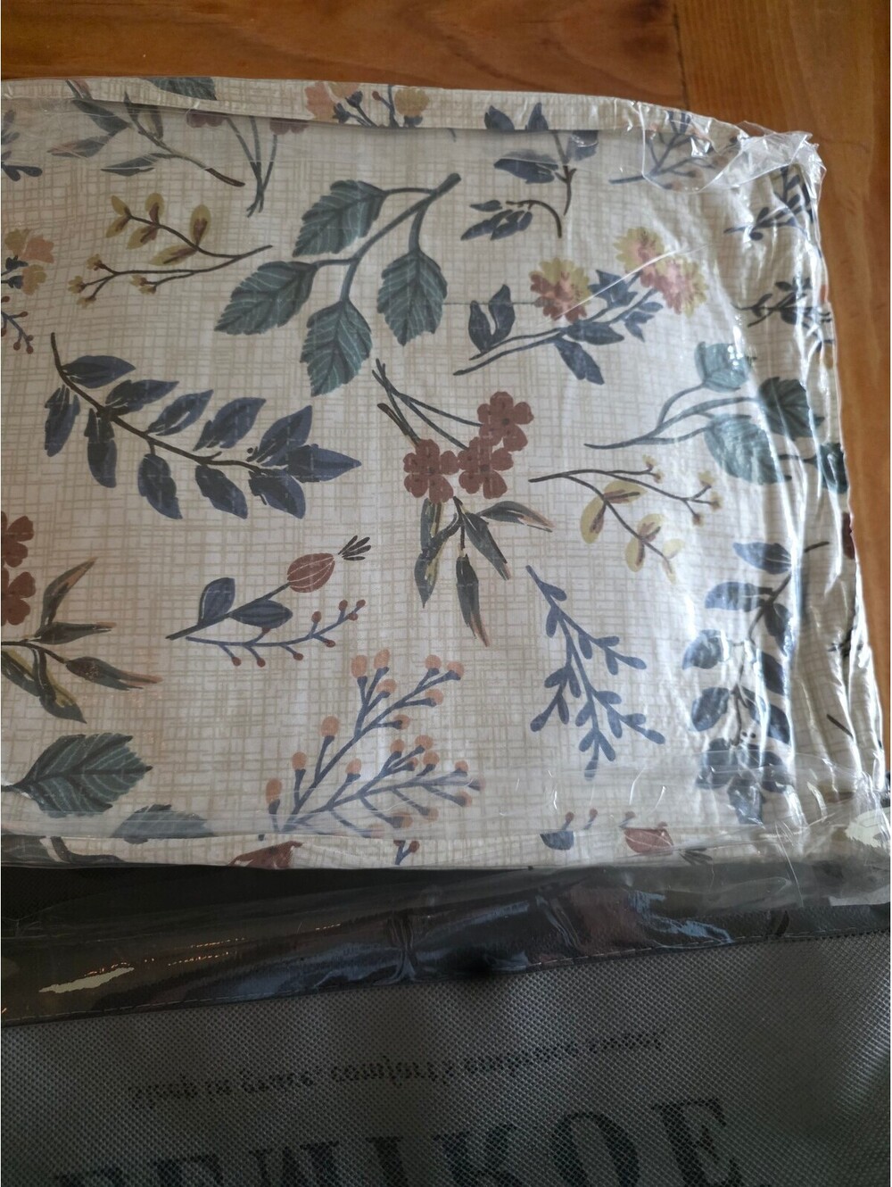 Lemiroe Cotton Comforter Set with Pillow Shams, Floral Design, 100% P